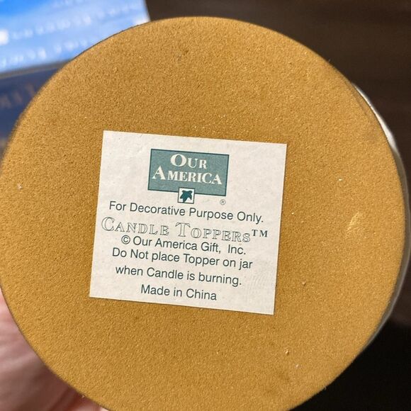 Snowman Candle Topper Pipe - Picture 7 of 8